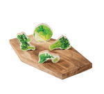 GrapplerTodd - Wooden Leafy Vegetables Toy Set
