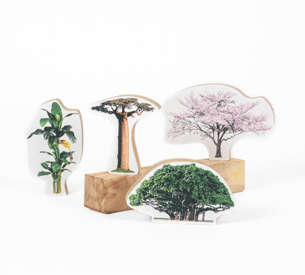 GrapplerTodd - Wooden Trees Toy Set