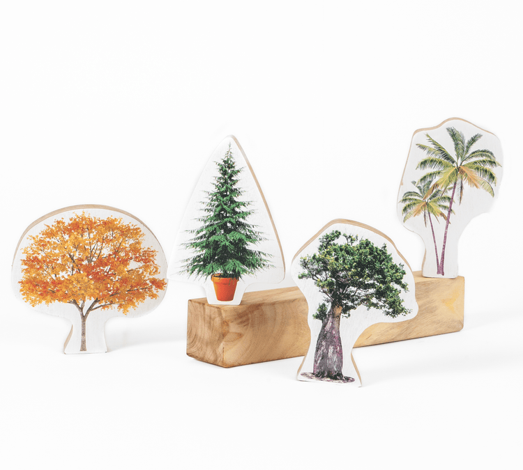 GrapplerTodd - Wooden Trees Toy Set