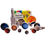 GrapplerTodd - Wooden Space & Solar System Toy Set