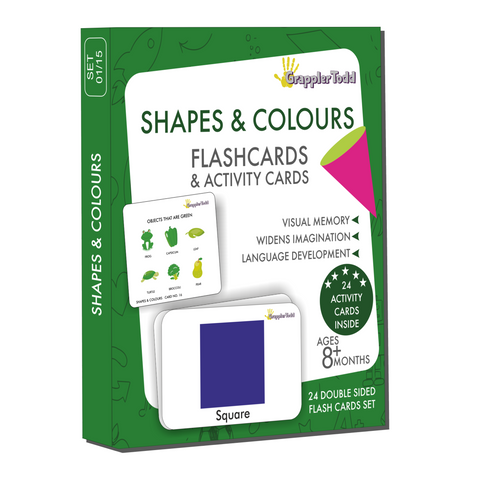 GrapplerTodd - Shapes & Colours Flashcards for Kids