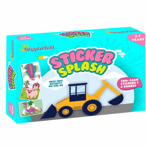 GrapplerTodd - Sticker Splash | DIY Art Kit