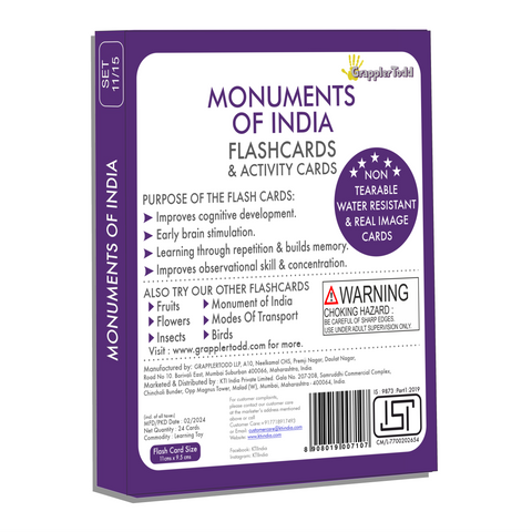 indian monuments flashcards 