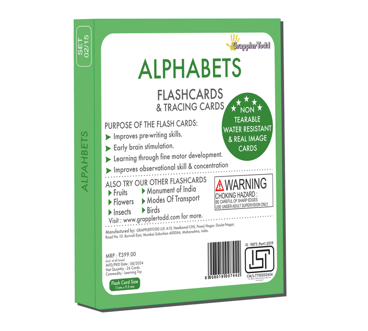 buy alphabets flashcards online 