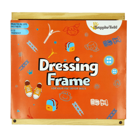 button dressing frame 