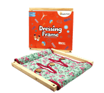 button dressing frame 