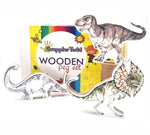 GrapplerTodd – Wooden Dino Park Toy Set