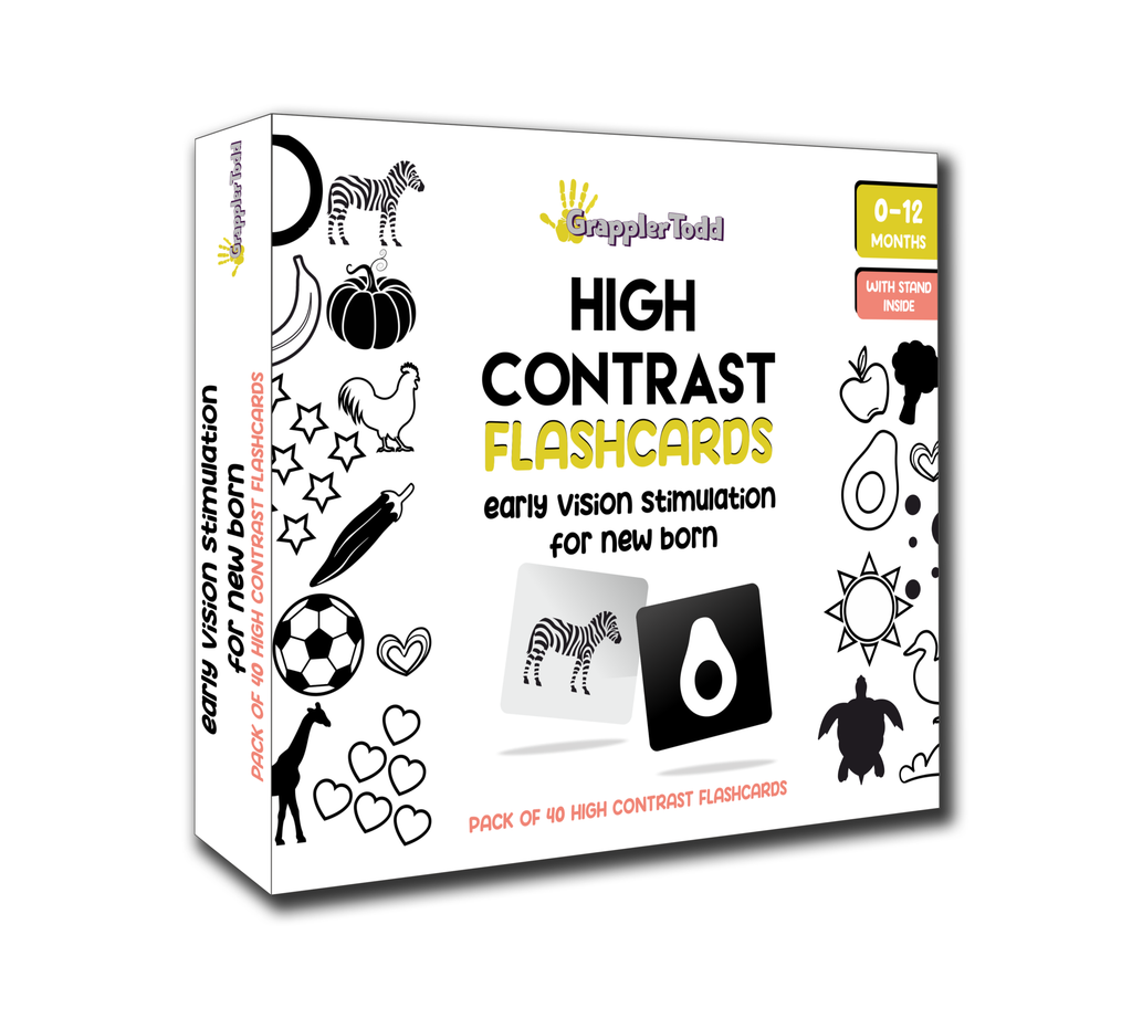 buy high contrast flashcards 