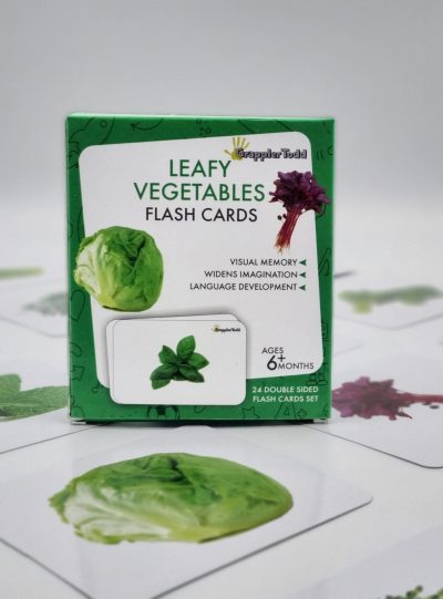 GrapplerTodd Early Learning - Leafy Vegetables Flashcards