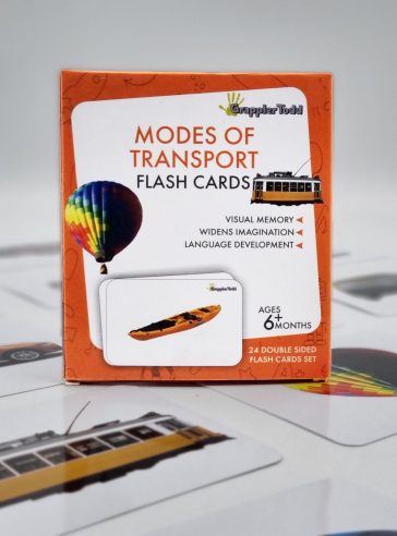 GrapplerTodd Early Learning - Modes of Transport Flashcards